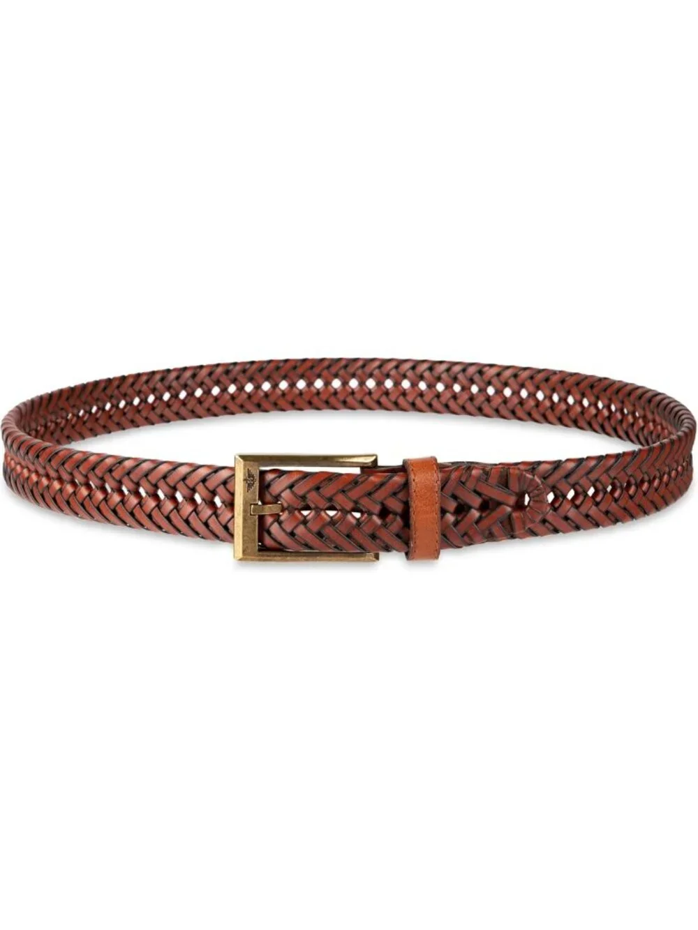 Braided Leather Belt for Men, Fully Adjustable Casual Strap for Everyday Style